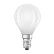 OSRAM LED-pære dråbe mat E14 2,2W 4000K 470lm