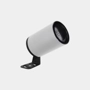 LEDS-C4 Eko udendørs spotlampe, hvid, højde 15,7 cm, aluminium