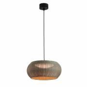 Bover LED-pendellampe til udendørs brug Perris, brun/brun, Ø 47 cm