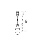 LED-armatur A75 10W 840 1055 lm tilslutningsboks, 3-pak