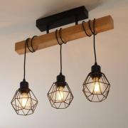 Loftlampe Townshend 5 med 3 gitterskærme