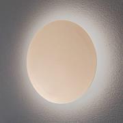 Orios Plus LED-væglampe, guld, Ø 30 cm, stål