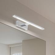 LED-væglampe Gallery kromfarvet metal bredde 41,5 cm IP44