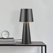 Nubian bordlampe, sort, højde 40 cm, metal, E27
