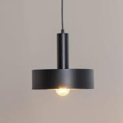 Vitrum rund hængelampe, sort, cylindrisk, Ø 27 cm