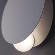 Fabbian LED-væglampe Akoya, hvid, 3000K, dæmpbar