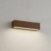 Lucande udendørs LED-væglampe Lengo, 25 cm, bronze, 1 lyskilde.