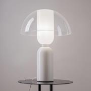 Maytoni Memory bordlampe, hvid, højde 42 cm, keramik