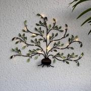 Tree of life LED-solcellevæglampe
