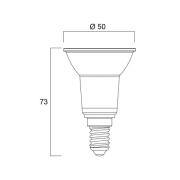 Sylvania LED-reflektorpære E14 4,5W PAR16 4.000K 36° 345lm