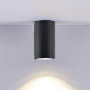 Downlight CAN, sort, IP44, Ø 6 cm, metal, GU10