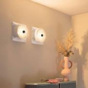 Stilnovo Goletta loftlampe, blank sort/hvid, 36 cm