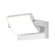 LED-væglampe CMD 9110, hvid, bredde 21 cm, metal, IP54