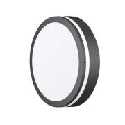 Udendørs LED-væglampe CMD 9084, antracit, Ø 25 cm, IP65