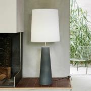 MARKET SET Bordlampe Cosiness, 102 cm, grå/hvid, keramik