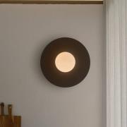 Loftlampe Siona, sort, metal, IP44, E27