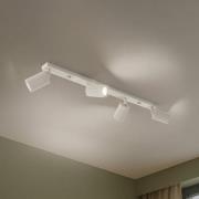 Carbon loftspot, beige, længde 81 cm, aluminium, 4 lyskilder.