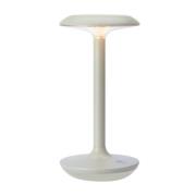 LED-bordlampe Petit, greige, aluminium, IP44