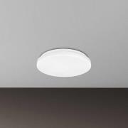 LED-loftlampe Elipso, hvid, plast, Ø 29 cm, 4000K