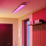 EGLO connect LED-loftlampe Moradillo-Z, sort, 14 cm