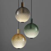 OLEV LED-pendel BEAM STICK NUANCE BALLOTON, grøn Ø 35 cm 927