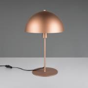 Bordlampe Nola, kaffe, højde 45 cm, metal
