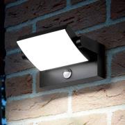 Ideal Lux udendørs LED-væglampe Swipe Sensor, antracit, IP54