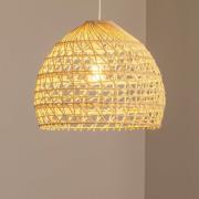 Hængelampe BOHO, Ø 43 cm, naturbrun, rattan, E27