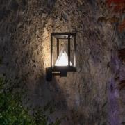 OSRAM SMART+ LED-solcellelampe til udendørs væglampe ALPS, sort Sensor