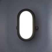 OSRAM udendørs LED-væglampe BULKHEAD, sort 11 W plast IP54