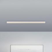 PURE LED-loftlampe Lines, hvid, 110 cm, CCT, fjernbetjening