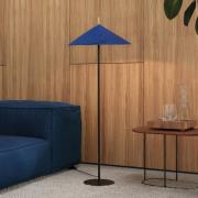 OSRAM gulvlampe Decor Flip, blå, filt, E14, justerbar
