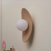 OSRAM væglampe Decor Pearl, beige, filt, G9