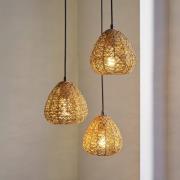 OSRAM hængelampe Decor Paper Drop, 3 lyskilder, rund, beige, E27