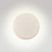 MARSET LED-væglampe Caramel, opal, Ø 38 cm, TRIAC, glas