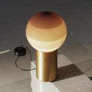 MARSET bordlampe Dipping Light, højde 22 cm, creme/messing