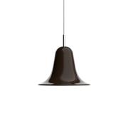 Verpan Pantop hængelampe, brun, Ø 23 cm, metal, E14