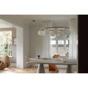 Nuura væglampe Liila 1, Ø 14 cm, IP44, guld/opal