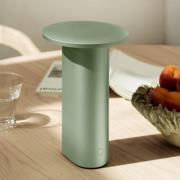 Fritz Hansen LED-batteridrevet bordlampe Solae, grøn, aluminium, IP44