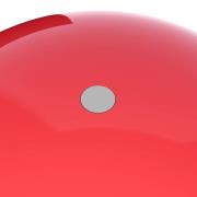 VERPAN LED-batteridrevet bordlampe WIRE, rød, højde 25 cm, IP44