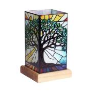 LED-bordlampe Art Light Livets træ, akryl, farverig