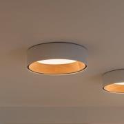 Vibia Duo 4870 LED-loftlampe, hvid