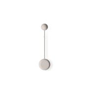 Vibia Pin 1690 LED-væglampe, 40 cm, cremefarvet