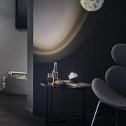 Paulmann LED-bordlampe Aldan, aluminium, 10 cm, dæmpbar