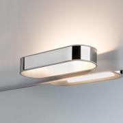 Paulmann LED-væglampe Agena, krom 31 cm IP44 dæmpbar
