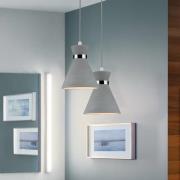 Paulmann pendellampe Verve, beton, Ø 20 cm, IP44