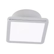 LightMe Loftlampe Aqua Uno, 11 x 11 cm, krom, IP44