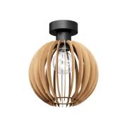 Loftlampe Clay, Ø 23 cm, birkeplywood, E27