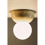 Globen Lighting Torrano 13 væg-/loftlampe, IP44, beige