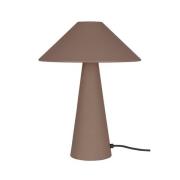 Globen Lighting bordlampe Cannes, brun, højde 40 cm